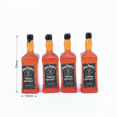 4PCS 1/6 1/12 Dollhouse Miniature Wine Bottles Whisky Drinks Model Mini Kitchen Play Doll Food Toy for barbi, azone, blyth doll
4PCS 1/6 1/12 Dollhouse Miniature Wine Bottles Whisky Drinks Model Mini Kitchen Play Doll Food Toy for barbi, azone, blyth doll