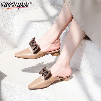 TASSLYNN 2019 Sweet Bow Tie Sandals Women Slip on Beige PU Leather Thick Low Heels Sandals Summer Wedding Women Shoes Size 34-39
TASSLYNN 2019 Sweet Bow Tie Sandals Women Slip on Beige PU Leather Thick Low Heels Sandals Summer Wedding Women Shoes Size 34-39