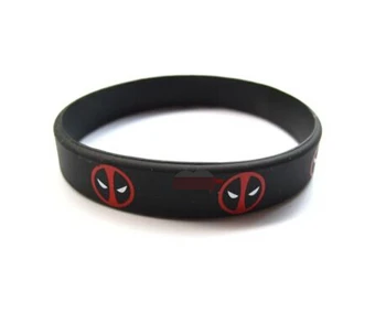 New 50 pcs Popular Deadpool Wristband Silicone Bracelets For Man Women jewelry Gift Fashion Accessories H-117
New 50 pcs Popular Deadpool Wristband Silicone Bracelets For Man Women jewelry Gift Fashion Accessories H-117