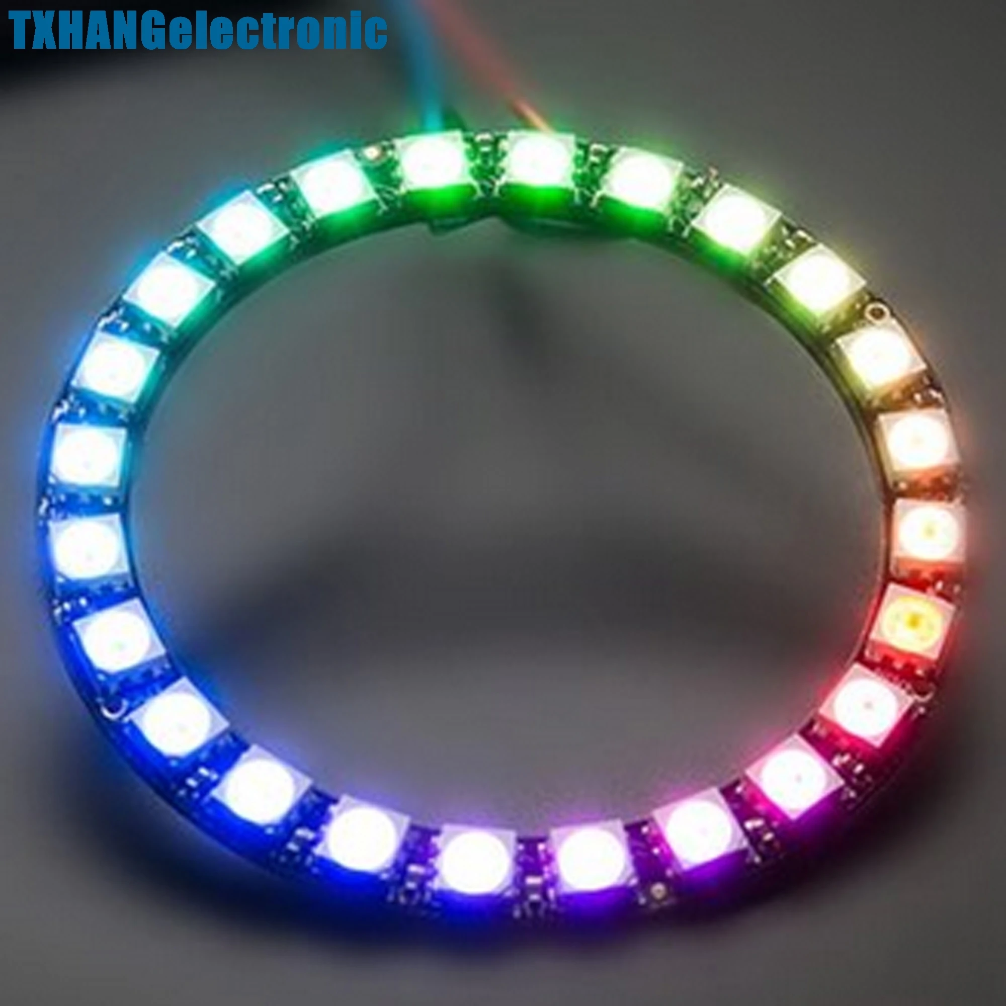 WS2812B 5050 RGB LED Ring 24Bit RGB LED + Integrated Drivers 
WS2812B 5050 RGB LED Ring 24Bit RGB LED + Integrated Drivers