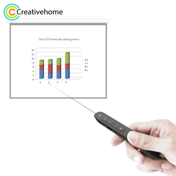 Wireless Powerpoint Presenter Remote Control 100m 2.4GHz Updated Version PPT Presentation Multi-media Laser Pointer Presenter
Wireless Powerpoint Presenter Remote Control 100m 2.4GHz Updated Version PPT Presentation Multi-media Laser Pointer Presenter