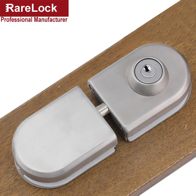 Generic SUS304 Glass Sliding Door Latch Lock 304 Stainless For Home