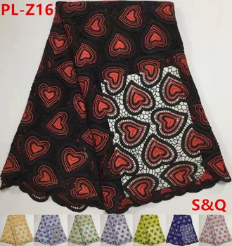 Wholesale latest 5yard water soluble african cord lace with embroidered dress fabric african nigerian guipure lace fabric PL-Z16
Wholesale latest 5yard water soluble african cord lace with embroidered dress fabric african nigerian guipure lace fabric PL-Z16