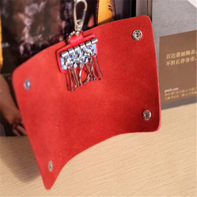 Hot Sale PU Leather Housekeeper Holders Car Keychain Key Holder Bag Case Wallet Cover Key Chain Accessory Key Holder
Hot Sale PU Leather Housekeeper Holders Car Keychain Key Holder Bag Case Wallet Cover Key Chain Accessory Key Holder