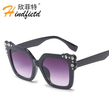 HINDFIELD New Oversized Square Sunglasses Women Luxury Brand Designer Gradient color Sun Glasses Female Vintage Shades Eyewear
HINDFIELD New Oversized Square Sunglasses Women Luxury Brand Designer Gradient color Sun Glasses Female Vintage Shades Eyewear