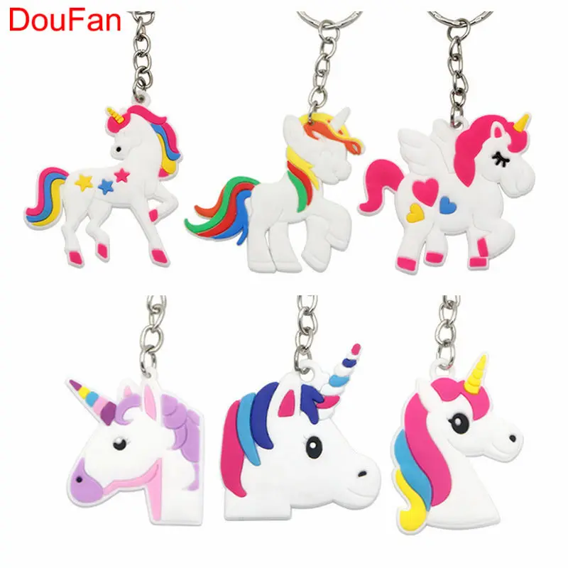 DouFan 3pcs Rainbow Unicorn Keychains Cute Animal Silicone Key Chain Kids Girl Boy Birthday Party Favors Supplies Car Bag Charm
DouFan 3pcs Rainbow Unicorn Keychains Cute Animal Silicone Key Chain Kids Girl Boy Birthday Party Favors Supplies Car Bag Charm