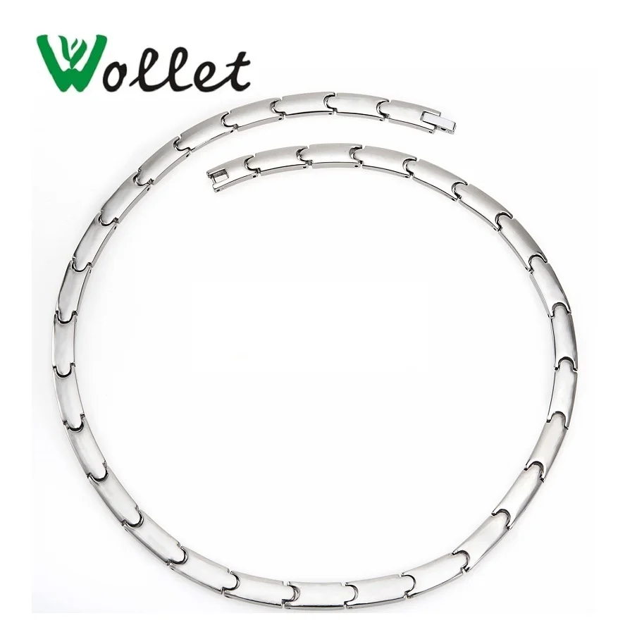 Wolle Jewelry Pure Titanium Necklaces for Women Men Fashion Initial Health Energy Negative Ion Germanium Hematite Metallic Color
Wolle Jewelry Pure Titanium Necklaces for Women Men Fashion Initial Health Energy Negative Ion Germanium Hematite Metallic Color