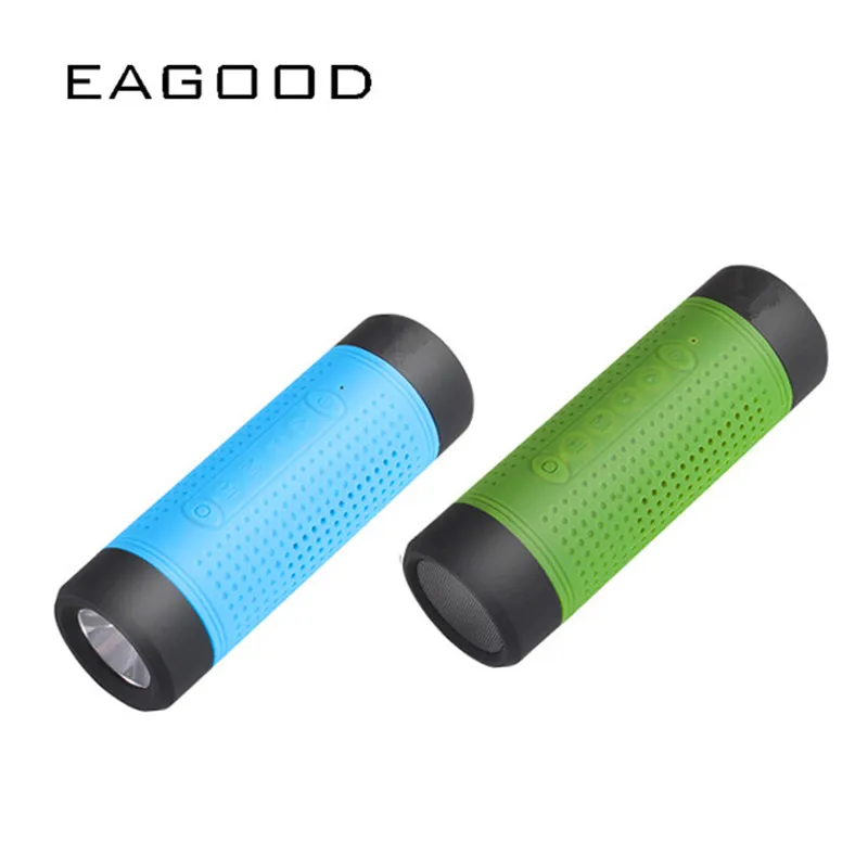 EAGOOD Portable Outdoor Sports Wireless Speaker Waterproof Wireless Bluetooth Speaker 4000mAh Power Bank LED Light for Bicycle
EAGOOD Portable Outdoor Sports Wireless Speaker Waterproof Wireless Bluetooth Speaker 4000mAh Power Bank LED Light for Bicycle