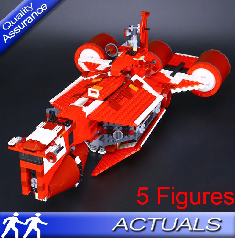 05070 Compatible with Lego 7665 Star Series Wars Cruiser Fighter Building Blocks Bricks Movie Plane Toys for Children DIY
05070 Compatible with Lego 7665 Star Series Wars Cruiser Fighter Building Blocks Bricks Movie Plane Toys for Children DIY