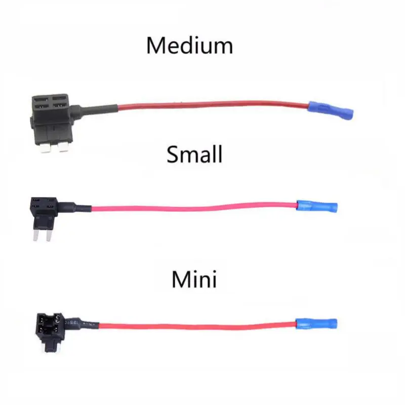 1PC 32V MINI/SMALL/MEDIUM Car Blade Fuse Holder Add-a-circuit Electric Appliance Piggy Back Fuses Tap, Two Types Clip Optional
1PC 32V MINI/SMALL/MEDIUM Car Blade Fuse Holder Add-a-circuit Electric Appliance Piggy Back Fuses Tap, Two Types Clip Optional