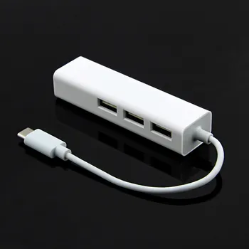 CARPRIE USB3.1 Type-C USB-C to RJ45 Ethernet LAN Adapter With 3 PortUSB Hub For Notebook Convenience 17Dec29 
CARPRIE USB3.1 Type-C USB-C to RJ45 Ethernet LAN Adapter With 3 PortUSB Hub For Notebook Convenience 17Dec29