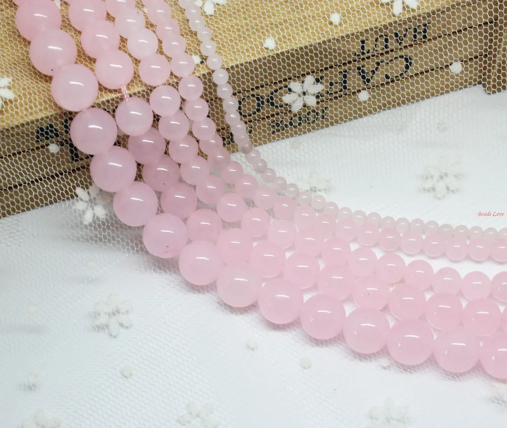 Pink Stone Round Beads AAA+ Natural Stone Beads For Jewelry Making 15.5"/strand Pick Size 4,6,8,10,12mm Beads(F00020)
Pink Stone Round Beads AAA+ Natural Stone Beads For Jewelry Making 15.5"/strand Pick Size 4,6,8,10,12mm Beads(F00020)
