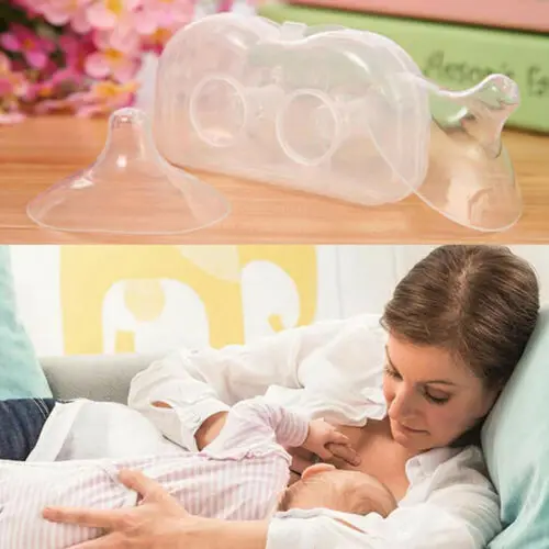 2 x Silicone Nipple Shields Protectors Shield Breast Feeding for Baby Ultra-thin Soft Protector Baby Breast Milk Feeding
2 x Silicone Nipple Shields Protectors Shield Breast Feeding for Baby Ultra-thin Soft Protector Baby Breast Milk Feeding