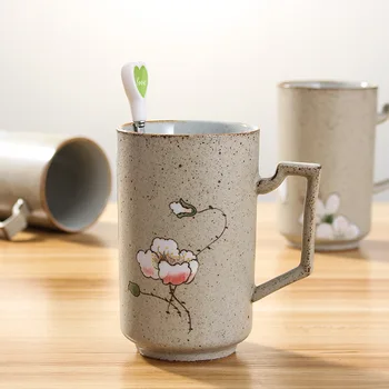 Vintage Chinese Style Ceramic Mug Handmade Creative Ceramic Coffee Cup Couples Tea Mugs Water Cups
Vintage Chinese Style Ceramic Mug Handmade Creative Ceramic Coffee Cup Couples Tea Mugs Water Cups