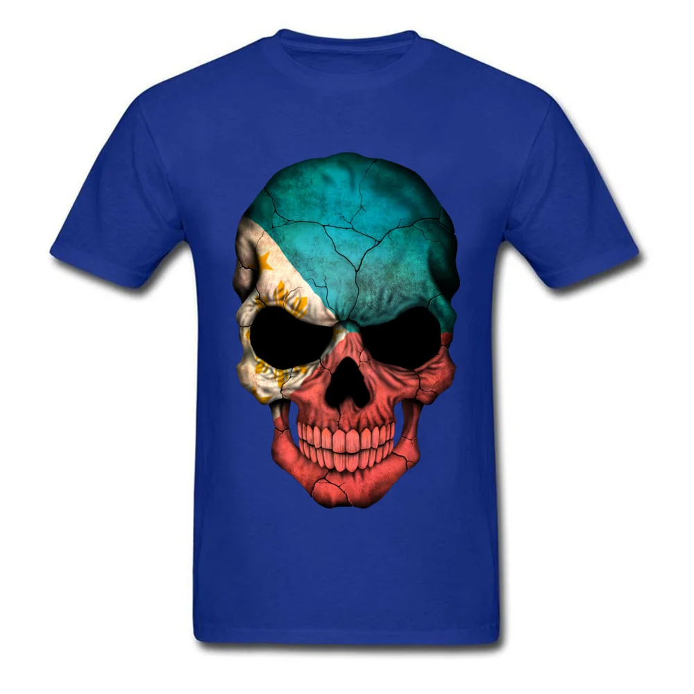 Filipino Flag Skull_blue