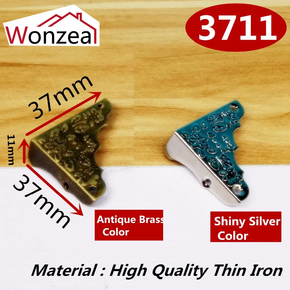 12pcs 37mm Decorative Antique Brass Jewelry Chest Wine Gift Box Wood Table Picture Frame Corner Brackets +Screws
12pcs 37mm Decorative Antique Brass Jewelry Chest Wine Gift Box Wood Table Picture Frame Corner Brackets +Screws