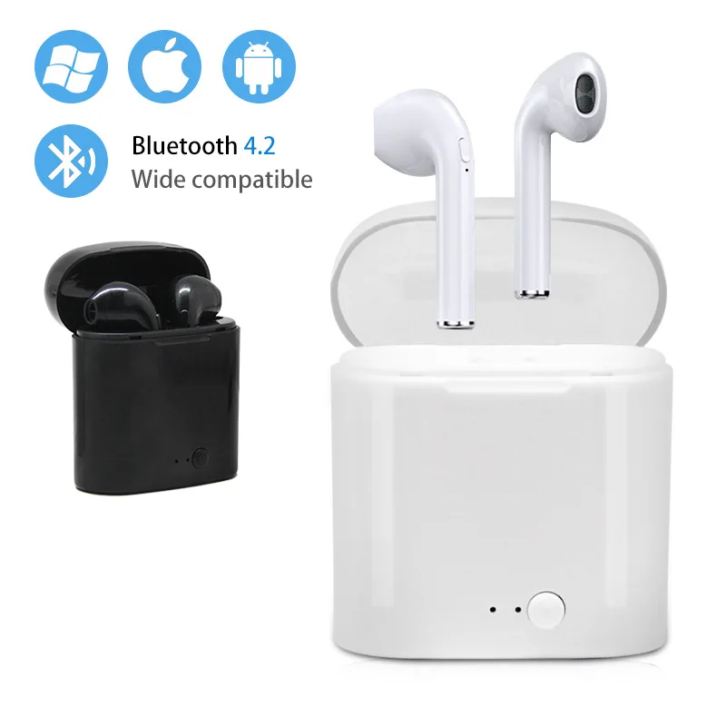 Fashion I7S TWS Bluetooth 5.0 Earbuds Portable Universal type TWS Wireless Earphones With Charging Box mini bluetooth headsets
Fashion I7S TWS Bluetooth 5.0 Earbuds Portable Universal type TWS Wireless Earphones With Charging Box mini bluetooth headsets