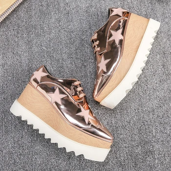 Fashion Lady Flats Platform Female Shoes Lace Up Height Increasing Heel White Zapatillas Woman Brand Casual Shoes Mixed Red Blue
Fashion Lady Flats Platform Female Shoes Lace Up Height Increasing Heel White Zapatillas Woman Brand Casual Shoes Mixed Red Blue