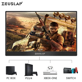 15.6 Inch HDMI HD 1080P HDR Type-C Portable Monitor IPS Screen Car Display for PS4 XBOX PC computer/speaker /mobile phone
15.6 Inch HDMI HD 1080P HDR Type-C Portable Monitor IPS Screen Car Display for PS4 XBOX PC computer/speaker /mobile phone