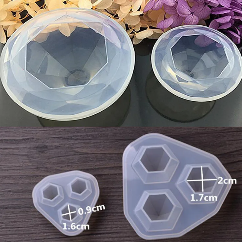 1PC Diamond Transparent Dried Flower Decorative UV Resin Mold Liquid Silicone Molds for Making Jewelry Handcraft Pendant Tools
1PC Diamond Transparent Dried Flower Decorative UV Resin Mold Liquid Silicone Molds for Making Jewelry Handcraft Pendant Tools