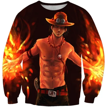 New arrival fashion Unisex Sweatshirt 3D One Piece anime print simple Casual white relaxtion oversized Clothes Free shipping
New arrival fashion Unisex Sweatshirt 3D One Piece anime print simple Casual white relaxtion oversized Clothes Free shipping