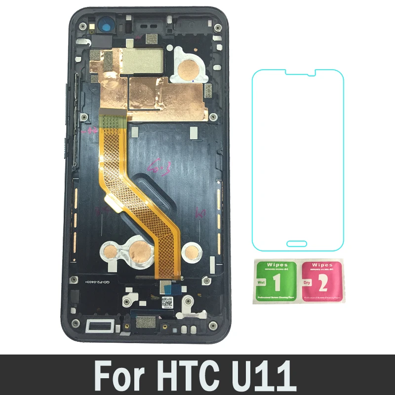 New Good Quality LCDs With Frame For HTC U11 LCD Display Touch Screen Digitizer Replacement Assembly 100% Tested Working
New Good Quality LCDs With Frame For HTC U11 LCD Display Touch Screen Digitizer Replacement Assembly 100% Tested Working