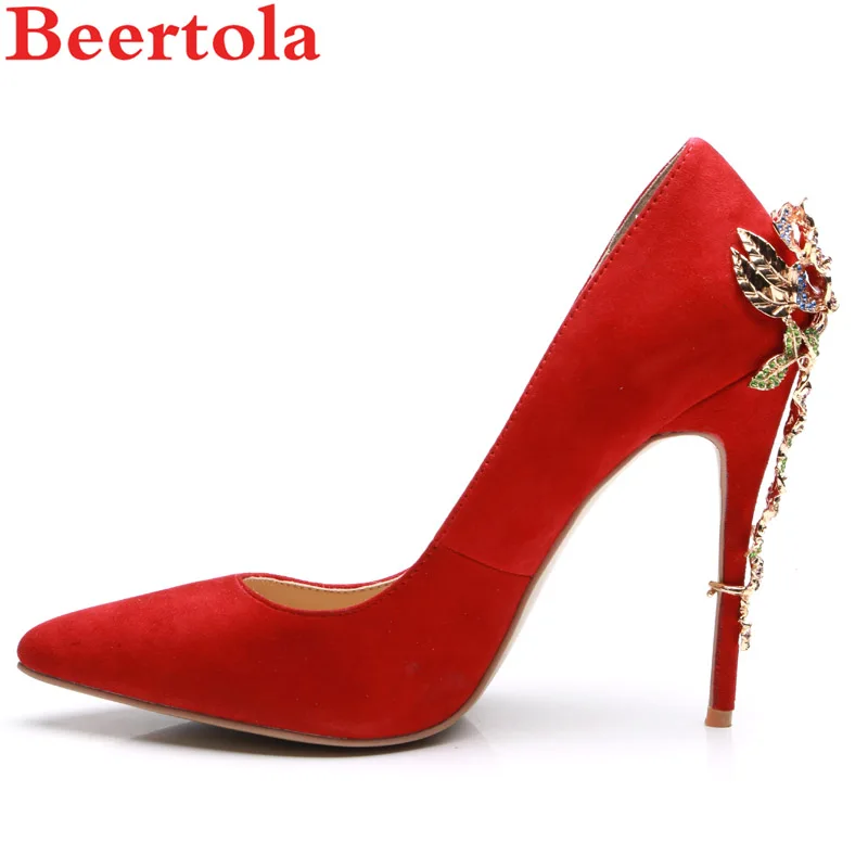 Beertola Woman Shoes Gladiator Crystals High Heels Red/Black/ Nude Pointed Toe Rhinestone Wedding Party Pumps Woman Office Shoes
Beertola Woman Shoes Gladiator Crystals High Heels Red/Black/ Nude Pointed Toe Rhinestone Wedding Party Pumps Woman Office Shoes