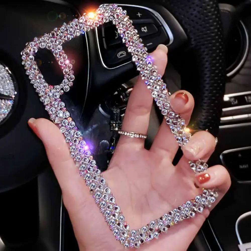 Luxury Brand Cute Bling Crystal Clear shockproof Phone Case For iPhone XS Max XR X 8 7 6 Plus Diy design Case
Luxury Brand Cute Bling Crystal Clear shockproof Phone Case For iPhone XS Max XR X 8 7 6 Plus Diy design Case
