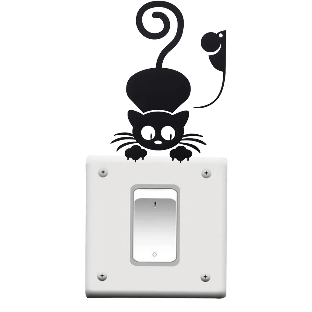 10PCS DIY Funny Cute Cat Wall Stickers Decoration For Home Room Decorations Switch Vinyl Decal Cartoon wall stickers for kids
10PCS DIY Funny Cute Cat Wall Stickers Decoration For Home Room Decorations Switch Vinyl Decal Cartoon wall stickers for kids