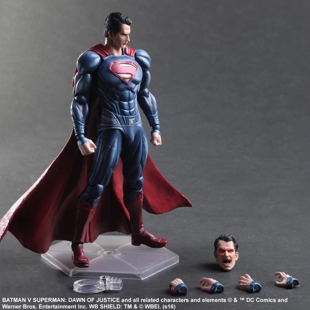 PLAY ARTS KAI Batman V Superman Dawn of Justice Variant Superman PVC Action Figure Collectible Models Toys 28cm
PLAY ARTS KAI Batman V Superman Dawn of Justice Variant Superman PVC Action Figure Collectible Models Toys 28cm
