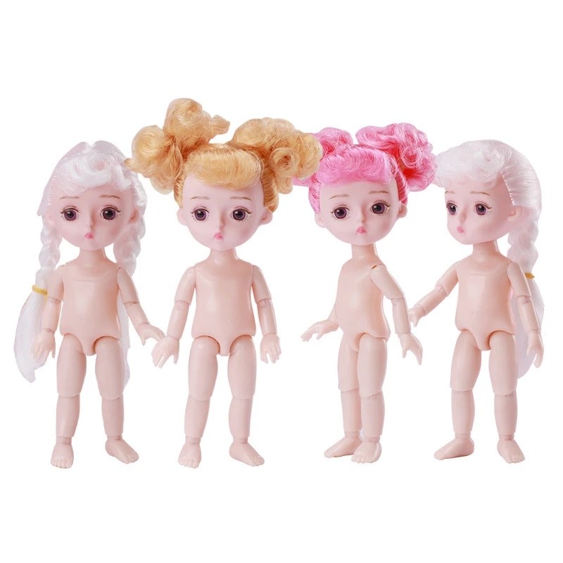 15cm Gold Hair Girls Dress Up Dolls 13 Joint BJD Doll Toy with 3D Eye Original Doll Kids Birthday Gift Baby Toys for Girl
15cm Gold Hair Girls Dress Up Dolls 13 Joint BJD Doll Toy with 3D Eye Original Doll Kids Birthday Gift Baby Toys for Girl
