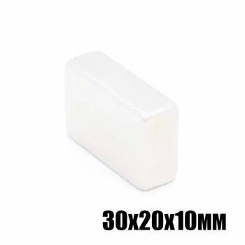 5pcs 30x20x10 mm Neodymium magnet Rare Earth Strong block permanent 30*20*10 mm fridge Electromagnet NdFeB nickle magnetic
5pcs 30x20x10 mm Neodymium magnet Rare Earth Strong block permanent 30*20*10 mm fridge Electromagnet NdFeB nickle magnetic