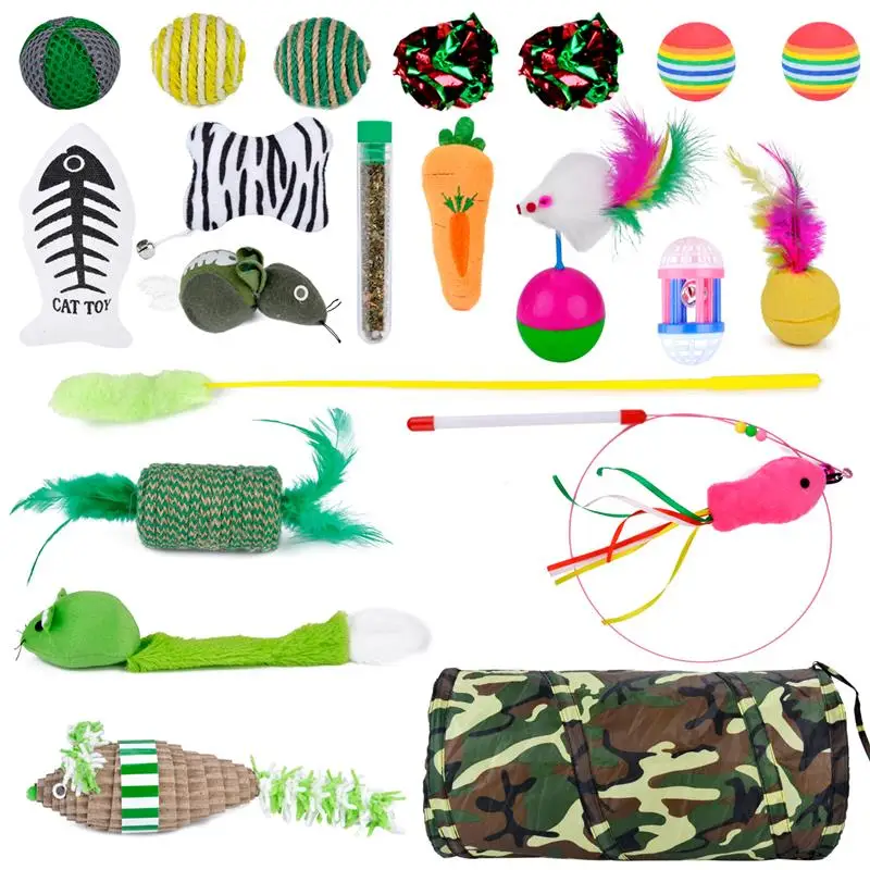 Funny Folding Pet Cat Tunnel Cat Play Tunnel Tubes Feather Tease Cat Sticks Kitten Mint Toys Puppy Toy 21 pcs/set
Funny Folding Pet Cat Tunnel Cat Play Tunnel Tubes Feather Tease Cat Sticks Kitten Mint Toys Puppy Toy 21 pcs/set