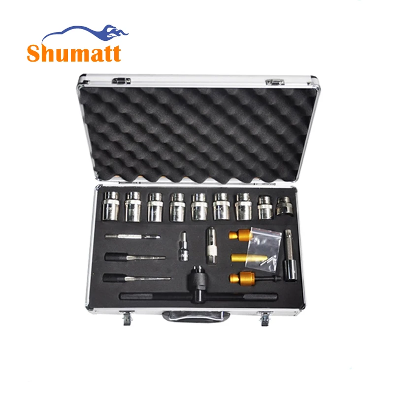 23pcs Common Rail Tool Diesel Fuel Injector Assemble Disassemble Removel Dismounting Repair Kits
23pcs Common Rail Tool Diesel Fuel Injector Assemble Disassemble Removel Dismounting Repair Kits