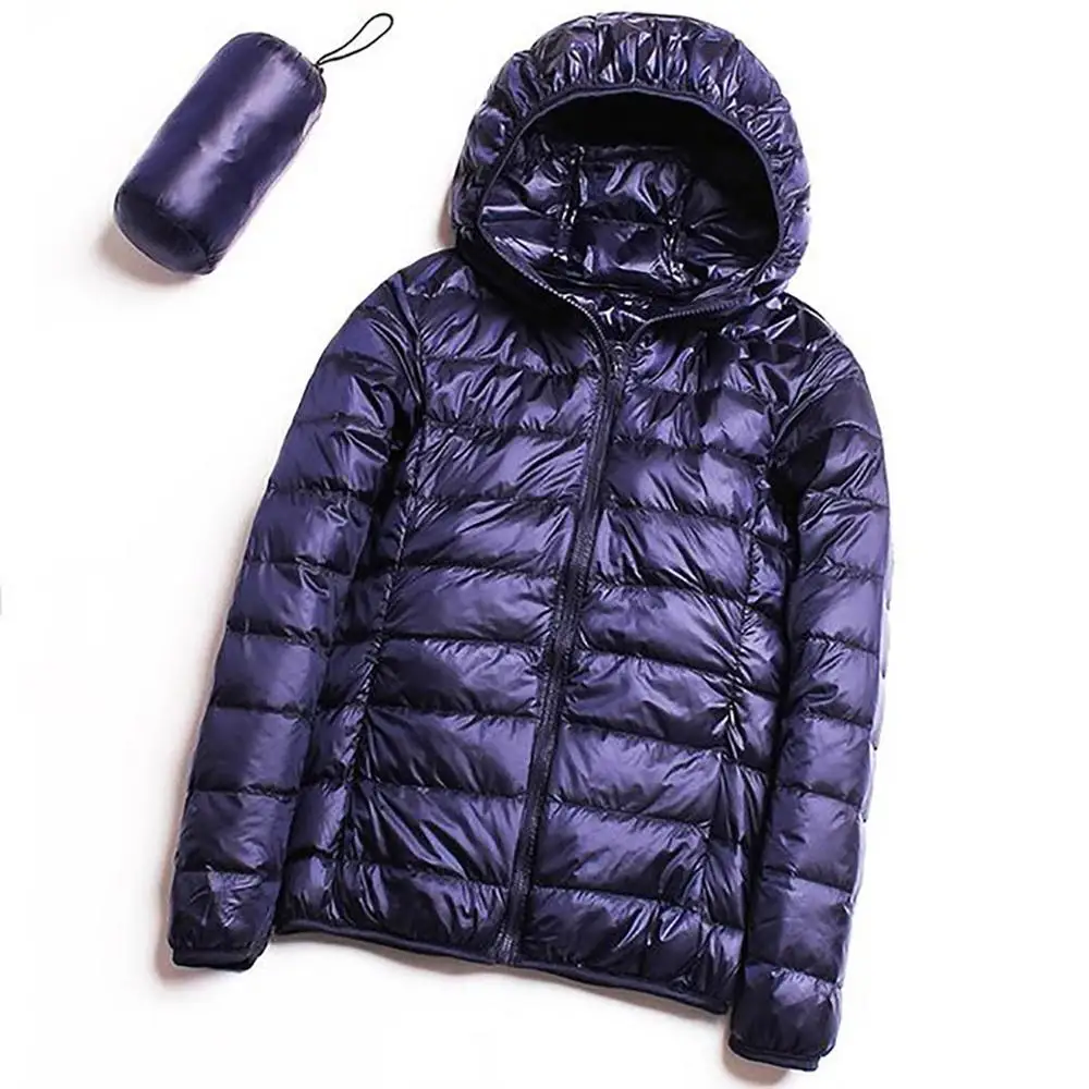 Autumn Winter Ultra Light Down Jacket Women White Duck Down Hooded Windproof Jackets Parka Female Casual Slim Portable Coats
Autumn Winter Ultra Light Down Jacket Women White Duck Down Hooded Windproof Jackets Parka Female Casual Slim Portable Coats