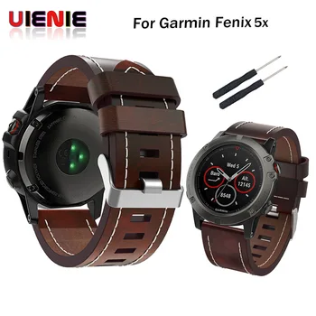 vintage leather band For Garmin Fenix 5X Smart Watch wristband With Tools bracelet band for Fenix 5x GPS Watch band strap 26mm
vintage leather band For Garmin Fenix 5X Smart Watch wristband With Tools bracelet band for Fenix 5x GPS Watch band strap 26mm