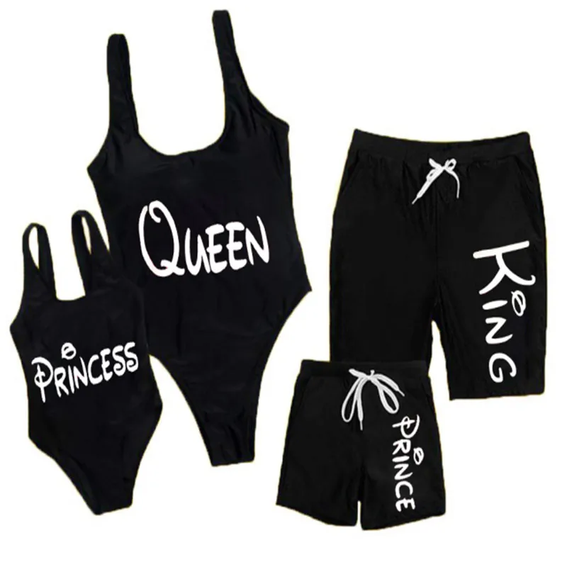 Black Family Matching Swimwear Mother Daughter Jumpsuit Bikini Father Son Trunks Shorts Summer Beachwear Parents-Kids Swimsuit
Black Family Matching Swimwear Mother Daughter Jumpsuit Bikini Father Son Trunks Shorts Summer Beachwear Parents-Kids Swimsuit