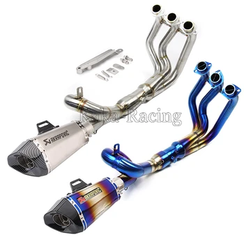 Motorcycle Akrapovic Exhaust Muffler pipe Full System Slip-on tube Escape moto for Yamaha MT09 MT-09 FZ09 FZ-09 2014-2019 XSR900
Motorcycle Akrapovic Exhaust Muffler pipe Full System Slip-on tube Escape moto for Yamaha MT09 MT-09 FZ09 FZ-09 2014-2019 XSR900