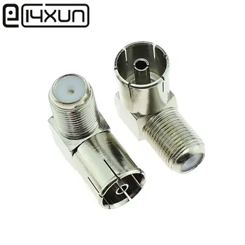 1pcs High Quality F Connector Female Turn RF Cable TV Plug Female ,TV Set-top Box RF Adapter Inch Full Copper Right Angle Inch
1pcs High Quality F Connector Female Turn RF Cable TV Plug Female ,TV Set-top Box RF Adapter Inch Full Copper Right Angle Inch
