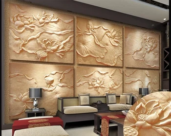 Beibehang Custom wallpaper 3D embossed lotus sandstone TV background wall living room bedroom sofa background mural 3d wallpaper
Beibehang Custom wallpaper 3D embossed lotus sandstone TV background wall living room bedroom sofa background mural 3d wallpaper