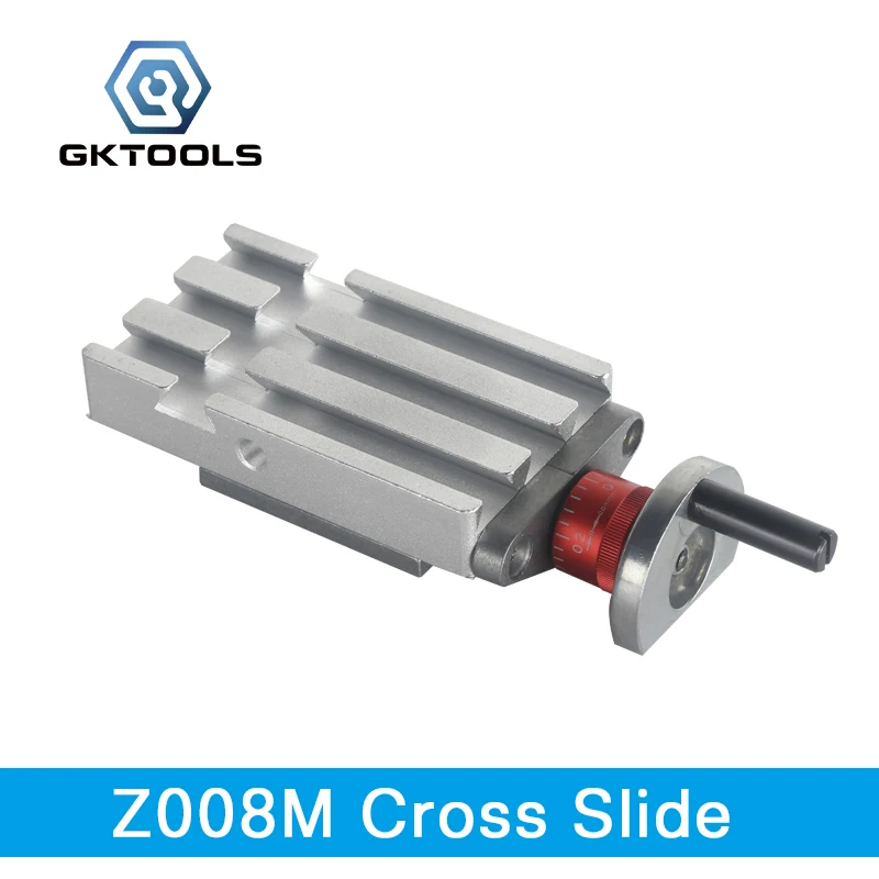 

GKTOOLS, 118mm metal cross slide for mini lathe, used when feeding/relieving axis y,z, Z008M