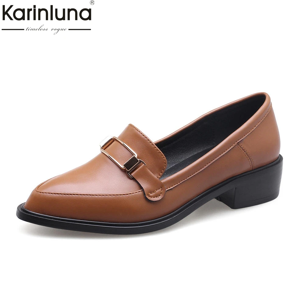 KarinLuna Large Size 32-43 Square Heels Slip On New Fashion Women Shoes Woman Pumps Casual Party Wedding Pumps Woman Shoes
KarinLuna Large Size 32-43 Square Heels Slip On New Fashion Women Shoes Woman Pumps Casual Party Wedding Pumps Woman Shoes