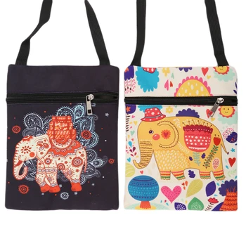 Handbag Casual Postman Bag Elephant Pattern Single Shoulder Bag Big Space Polyester Pouch Women Stuff Organizer Fashion 
Handbag Casual Postman Bag Elephant Pattern Single Shoulder Bag Big Space Polyester Pouch Women Stuff Organizer Fashion