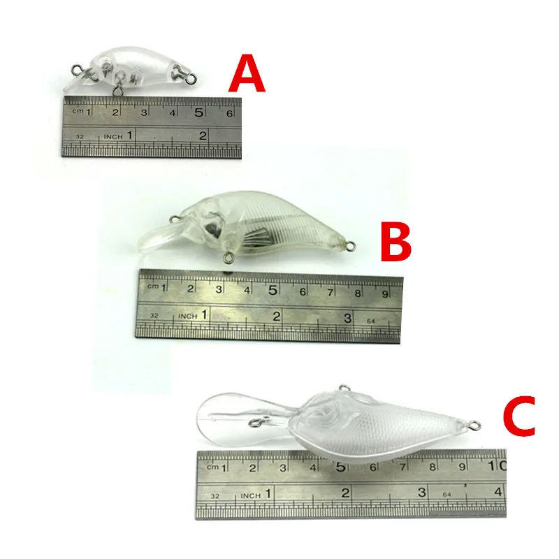 Hard Plastic Topwater Fishing Lures 20pcs 4.7cm/7.5cm/9.5cm Unpainted Mini Iscas Artificial Crankbait Lure Accessories
Hard Plastic Topwater Fishing Lures 20pcs 4.7cm/7.5cm/9.5cm Unpainted Mini Iscas Artificial Crankbait Lure Accessories