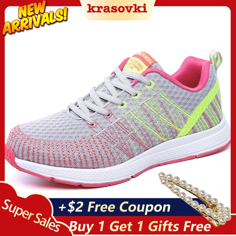 Krasovki Sneakers Women Casual Shoes Spring Autumn Summer Soft Breathable Comfortable For Women Walking Female Fashion Shoes
Krasovki Sneakers Women Casual Shoes Spring Autumn Summer Soft Breathable Comfortable For Women Walking Female Fashion Shoes
