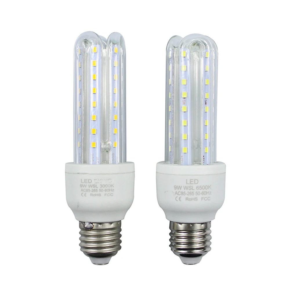 High Power AC 85-265V 9W E27 2835 SMD U Shape Led Corn Bulb Spotlight Led Lamp Ceiling Light free shipping High Power AC 85-265V 9W E27 2835 SMD U Shape Led Corn Bulb Spotlight Led Lamp Ceiling Light free shipping<br><br>Aliexpress