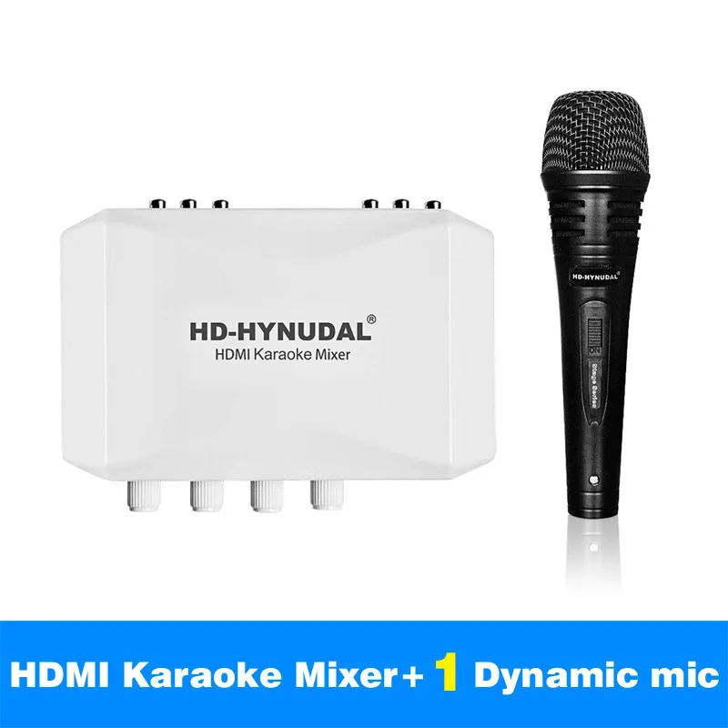 Family Karaoke System Mic Singing Machine Equipment Sound Mixer Computer Recording Songs for PC TV DVD Player
Family Karaoke System Mic Singing Machine Equipment Sound Mixer Computer Recording Songs for PC TV DVD Player