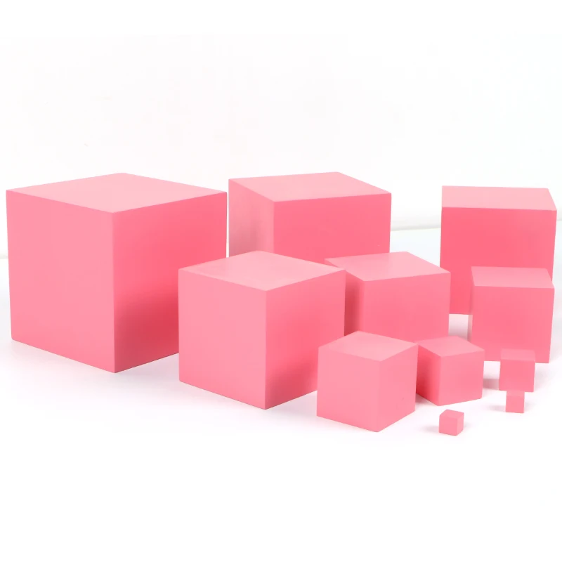 Wooden Montessori Sensorial Material Pink Tower Montessori Education Wooden Toys For Children Preschool E2166H
Wooden Montessori Sensorial Material Pink Tower Montessori Education Wooden Toys For Children Preschool E2166H