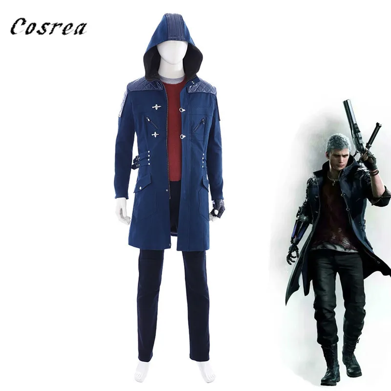 Game Devil May Cry 5 Nero Cosplay Costumes PU Leather Trench Jackets Top Pants Gloves Full Set For Men Boys Windbreaker Clothing
Game Devil May Cry 5 Nero Cosplay Costumes PU Leather Trench Jackets Top Pants Gloves Full Set For Men Boys Windbreaker Clothing