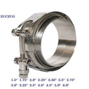 1.5-6.0" exhaust pipe clamp Stainless steel 304 V Band clamp high anti-rust male female flange kit nylon nut flange clamp
1.5-6.0" exhaust pipe clamp Stainless steel 304 V Band clamp high anti-rust male female flange kit nylon nut flange clamp